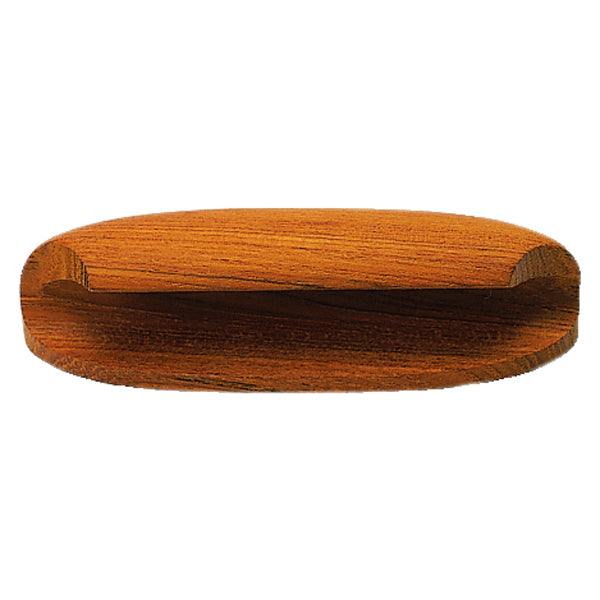 Drawer handle in teak 102mm