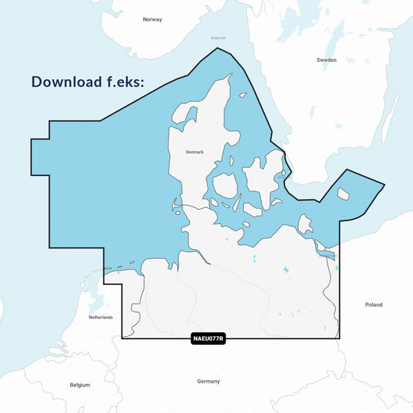 Navionics+ regular blank prepaid sd/msd card