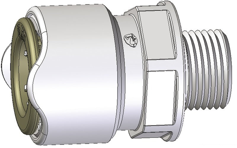 Whale BSP male adapter 1/2"