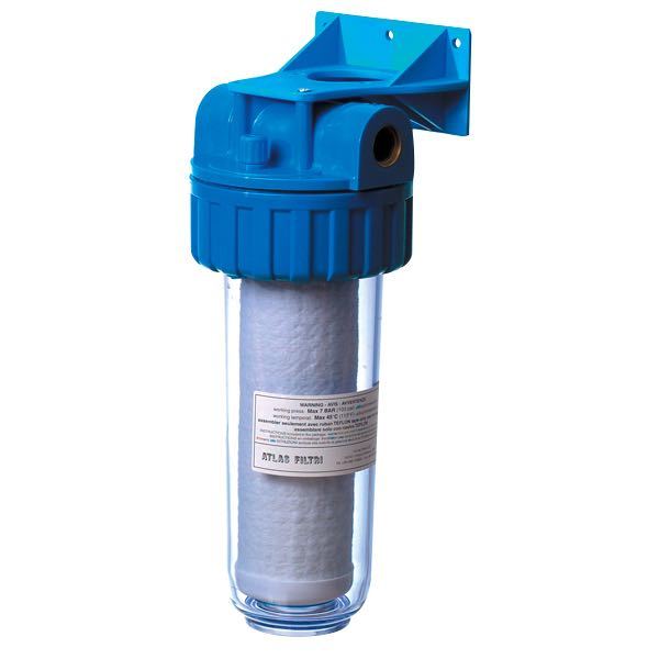 Fresh water carbon filter 10'' complete