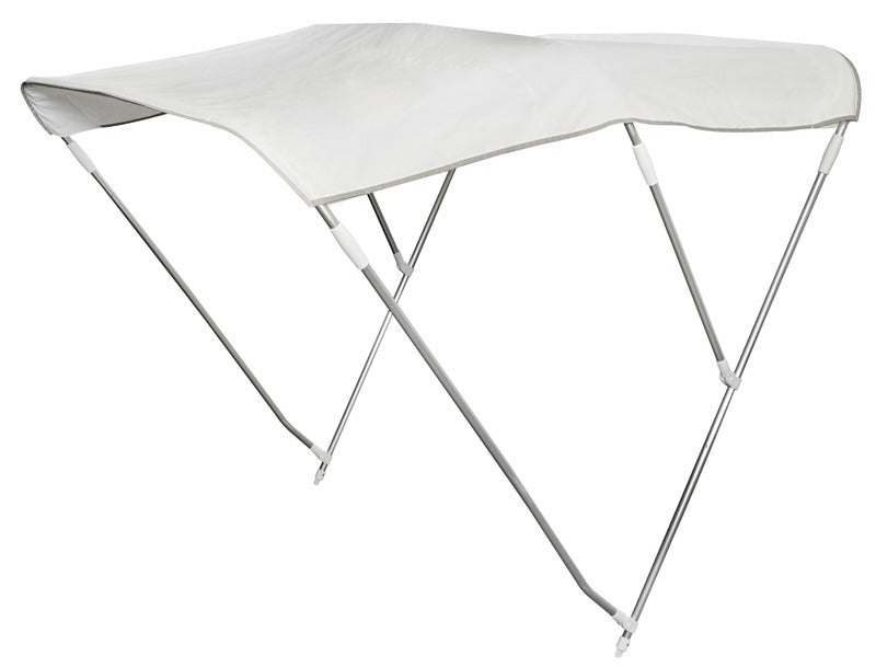 3-arc foldable bimini Ø 22 mm 185/195 cm white