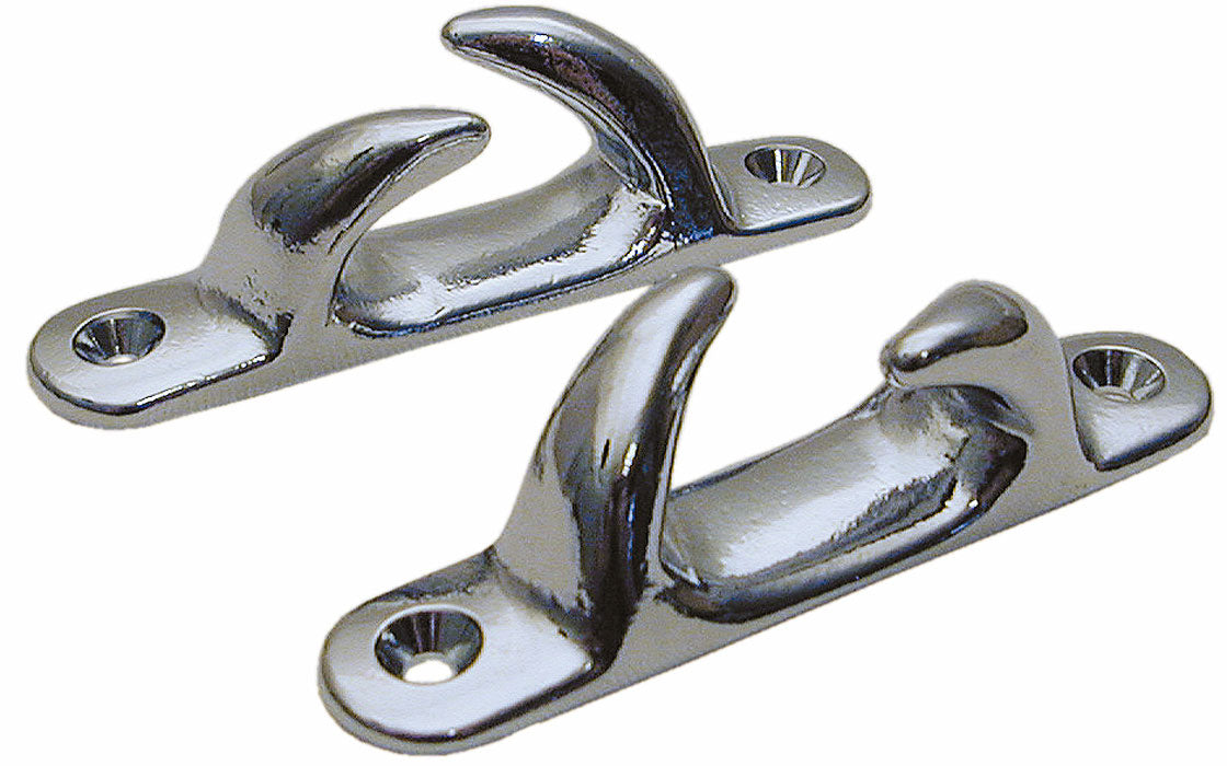 Klyds chrome-plated 78x19mm per pair