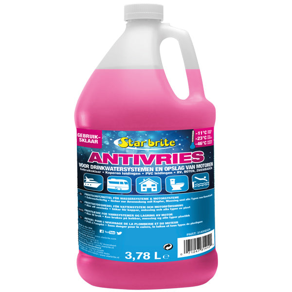 Star brite coolant for drinking water &amp; engine -46° 3800 ml