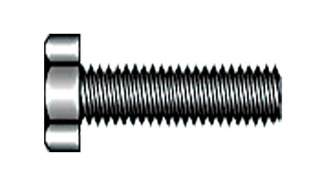 Set screw A4 M5x10 6/pc