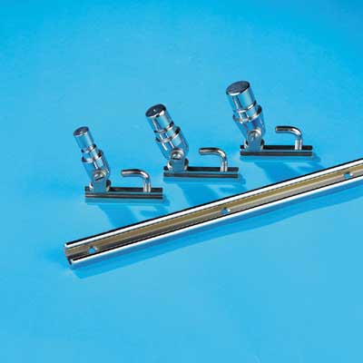 Hood jaw bracket stainless t. 30mm tube