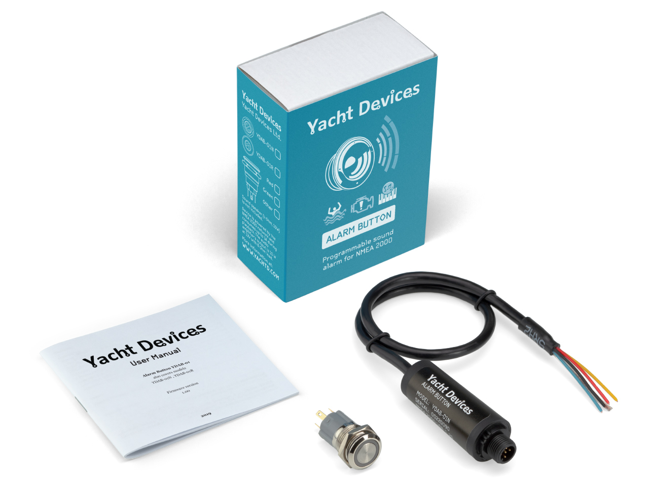 Alarmknap YDAB-01 til NMEA2000