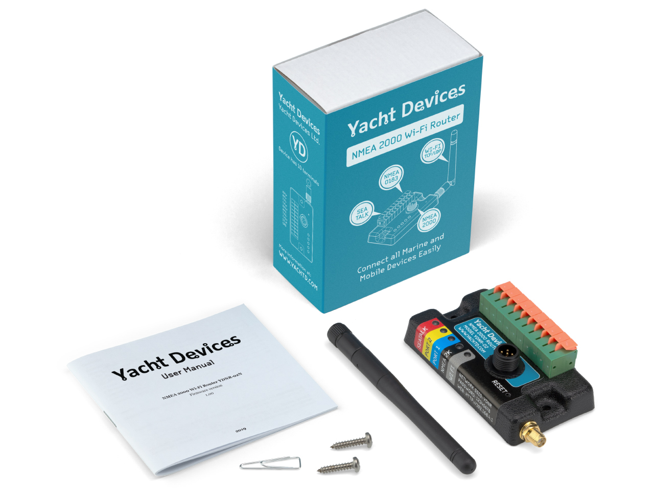 WiFi router YDNR-02 til NMEA2000